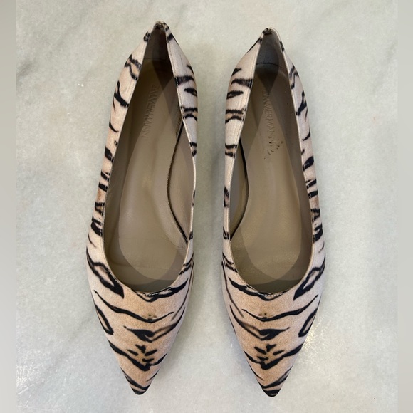Zimmermann Tiger Print Flats, size 39 - Picture 6 of 7
